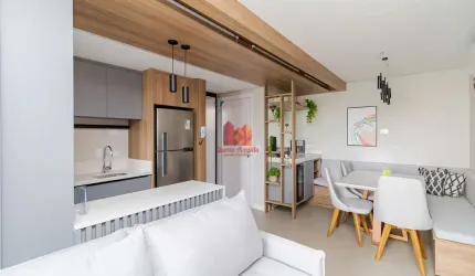 Apartamento com 2 quartos à venda na Rua João Bonat, 93, Novo Mundo, Curitiba, 62 m2 por R$ 594.240