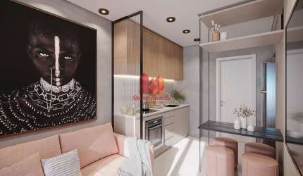 Apartamento com 1 quarto à venda na Rua Itatiaia, 200, Portão, Curitiba, 29 m2 por R$ 299.000
