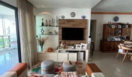 Le Parc, 166m², sala ampla, 2 suítes, lavabo, varanda gourmet, climatizado, área de serviço, armários, 4 vagas + depósito, Agende sua visita!