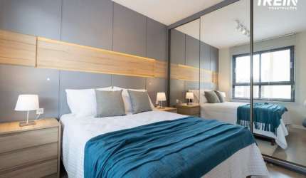 Apartamento com 1 quarto à venda na Rua Reinaldino Schaffenberg de Quadros, 201, Alto da Glória, Curitiba, 34 m2 por R$ 489.138