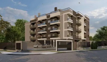 Apartamento para Venda em Pinhais, Centro, 2 dormitórios, 1 banheiro, 1 vaga