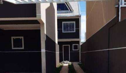 Sobrado com 3 dormitórios à venda, 140 m² por R$ 665.000,00 - Fazendinha - Curitiba/PR