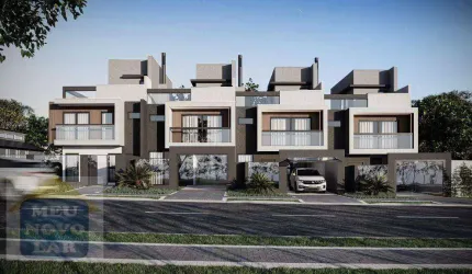 Sobrado com 3 dormitórios à venda, 183 m² por R$ 1.549.900,00 - Santa Felicidade - Curitiba/PR