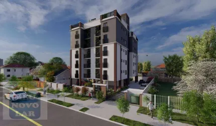 Apartamento com 2 dormitórios à venda, 65 m² por R$ 416.000,00 - Santa Quitéria - Curitiba/PR