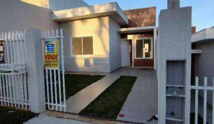 Casa com 3 dormitórios à venda, 72 m² por R$ 389.000 - Gralha Azul - Fazenda Rio Grande/PR   A 1 km da HAVAN E MAX ATACADISTA