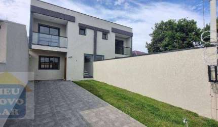 Sobrado com 3 dormitórios à venda, 138 m² por R$ 730.000,00 - Fazendinha - Curitiba/PR