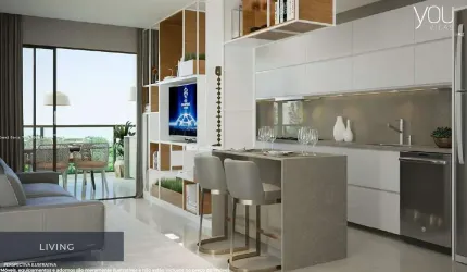 Apartamento para Venda em Lauro de Freitas, Vilas do Atlântico, 2 dormitórios, 1 suíte, 2 banheiros, 1 vaga