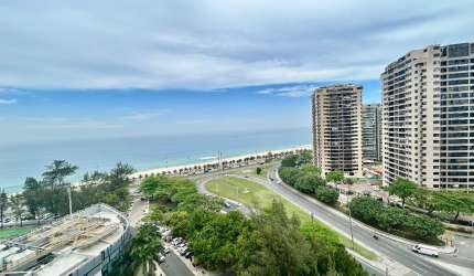 Apartamento 2 quartos suíte 79 m2 Vistão MAR sauna piscina clube ônibus segurança