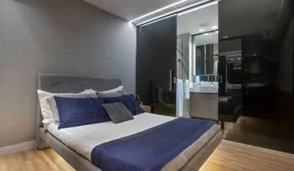 Apartamento à venda, no Edificio Manhattan Square,  em Belo Horizonte, Savassi, com 1 quarto, 42m²