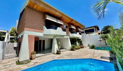 Maravilhoso sobrado com área gourmet a venda no condomínio Aquarius I, SJC