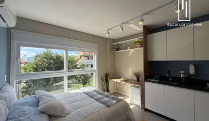 Apartamento com 1 quarto à venda na Avenida Júlio D'acia Barreto, 161, Carvoeira, Florianópolis por R$ 380.000