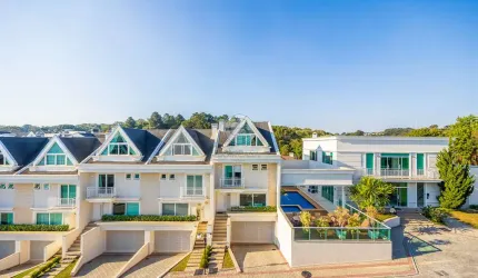 Casa em condomínio fechado com 3 quartos à venda na Rua André Zílio, 143, Santo Inácio, Curitiba, 253 m2 por R$ 1.795.000