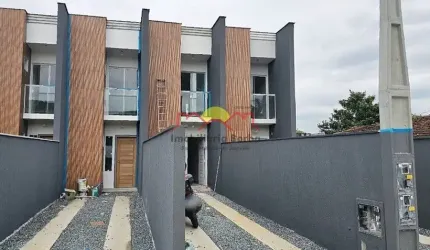 12470 - Sobrado Geminado com 02 Dormitórios e Sacada no bairro  Itinga - Araquar