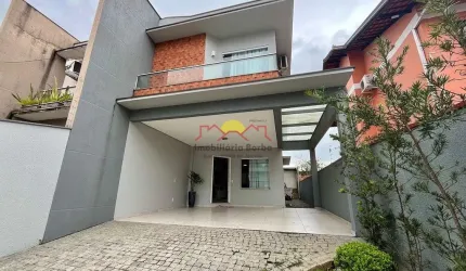 12167- Sobrado Geminado Mobiliado com 03 Vagas de Garagem no bairro Iririú
