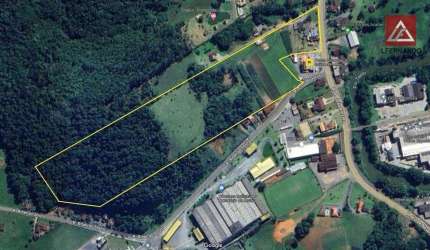 Terreno à venda, 84.645 m² por R$ 10.000.000 - Testo Central - Pomerode/SC