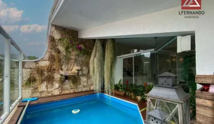 Cobertura com 4 dormitórios, sendo 2 suítes à venda, 242 m² por R$ 1.250.000 - Centro - Blumenau/SC