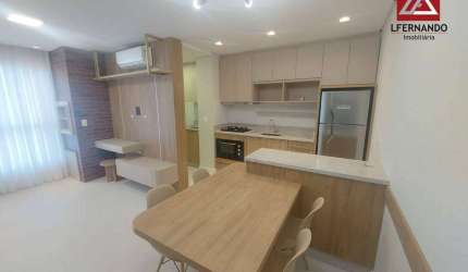 Apartamento com 1 dormitório para alugar, 42 m² - Itoupava Seca - Blumenau/SC