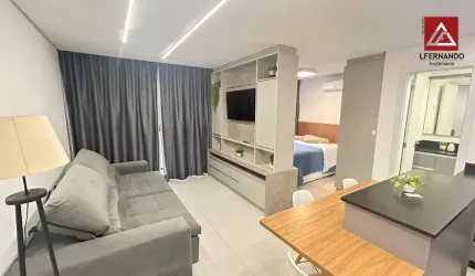 Apartamento com 1 dormitório para alugar, 3500 m² - Ponta Aguda - Blumenau/SC