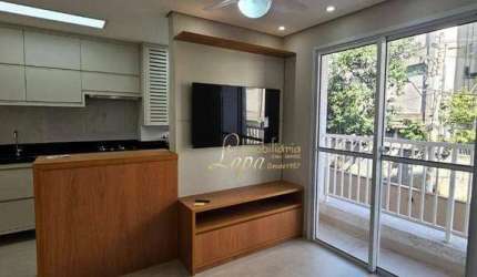 Apartamento com 2 dormitórios para alugar, 38 m² por R$ 3.100,00/mês - Água Branca - São Paulo/SP