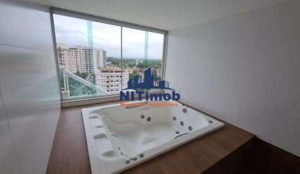 Cobertura à venda, 4 quartos, 2 suítes, 3 vagas, Centro - Itaboraí/RJ