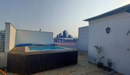 Cobertura à venda, 3 quartos, 1 suíte, 2 vagas, Santa Rosa - Niterói/RJ