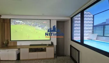 Cobertura à venda, 3 quartos, 2 suítes, 2 vagas, Charitas - Niterói/RJ