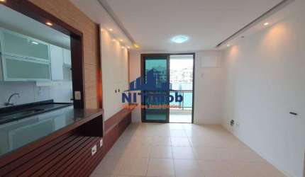 Apartamento à venda, 2 quartos, 1 suíte, 1 vaga, Charitas - Niterói/RJ