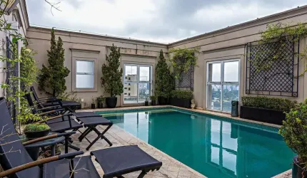 Cobertura duplex  no Jardim Paulista - vista panorâmica deslumbrante