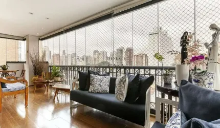 Apartamento Vila Nova Conceição - Amplo e mobiliado