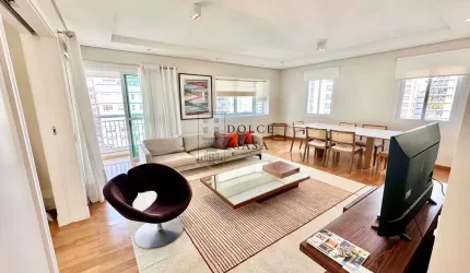 Apartamento no Jardins - mobiliado com 2 suites