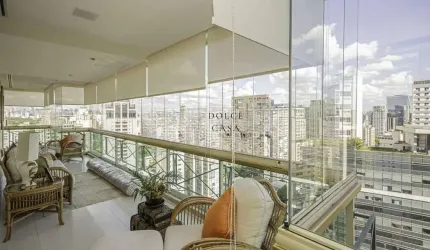 Apartamento no Jardim Europa -  vista 360° e varanda em todos os ambientes