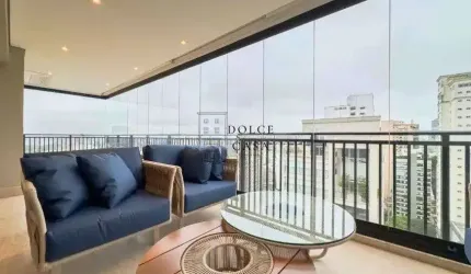 Apartamento no Jardim Paulista - mobiliado com 3 suites