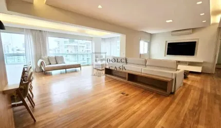 Apartamento na Vila Nova Conceição - mobiliado com 3 suites e varanda