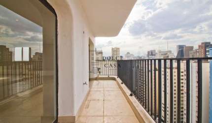Apartamento no Jardim Paulista - varanda, 3 suites + escritório