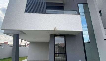 Sobrado com 3 dormitórios à venda, 122 m² por R$ 749.000,00 - Parque da Fonte - São José dos Pinhais/PR