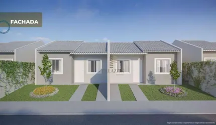 Casa com 2 dormitórios à venda, 51 m² por R$ 251.391,09 - Campo Largo da Roseira - São José dos Pinhais/PR