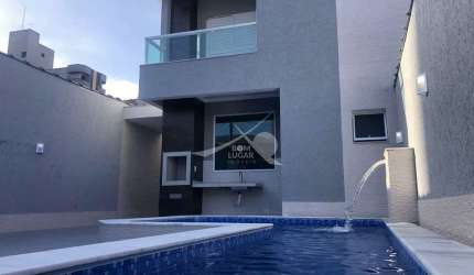 Sobrado com 3 suíte, Tupi, Praia Grande - R$ 1.1 mi, Cod: 10259