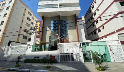 Apartamento com 2 dorms, Aviação, Praia Grande - R$ 600 mil, Cod: 10886