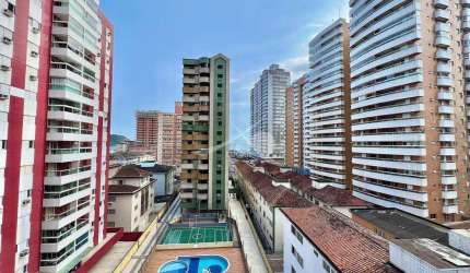 Apartamento com 1 dorm, Canto do Forte, Praia Grande - R$ 390 mil, Cod: 11363