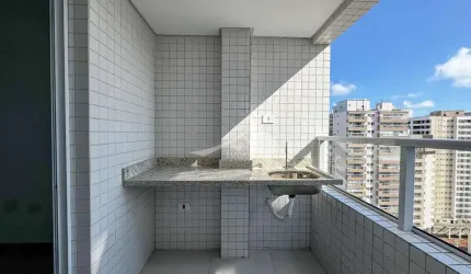 Apartamento com 1 suíte na Aviação, Praia Grande - SP