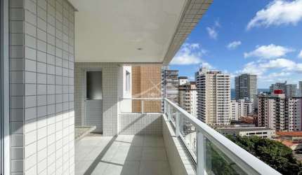 Apartamento com 2 dormitórios na Aviação, Praia Grande - SP