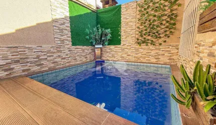Casa com 2 quartos, Caiçara, Praia Grande - R$ 420 mil, Cod: 12049