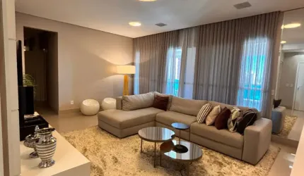 Apartamento com 3 suítes com sacada e armários planejados