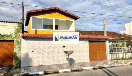 Sobrado com 5 quartos, Vila São Paulo, Mongaguá - R$ 555 mil, Cod: 828750