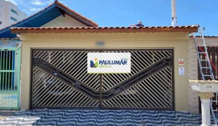Casa com 4 dorms, Vila Anhanguera, Mongaguá - R$ 480 mil, Cod: 831452
