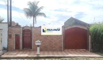 Casa com 3 dorms, Balneário Santa Eugênia, Mongaguá - R$ 410 mil, Cod: 832214