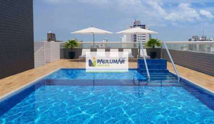 Apartamento com 1 dorm, Guilhermina, Praia Grande - R$ 380 mil, Cod: 832403