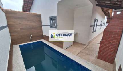 Casa com 2 quartos, Balneário Itaóca, Mongaguá - R$ 409 mil, Cod: 832472