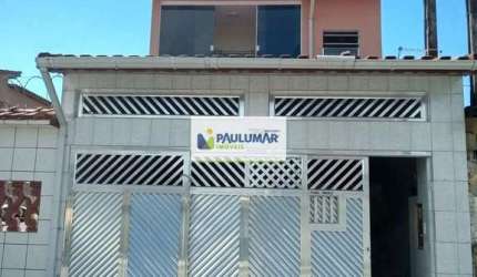 Sobrado com 4 dorms, Agenor de Campos, Mongaguá - R$ 450 mil, Cod: 832615