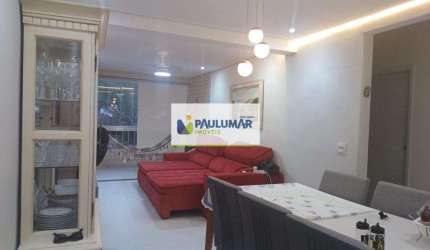Apartamento com 3 dorms, Centro, Mongaguá - R$ 420 mil, Cod: 832966